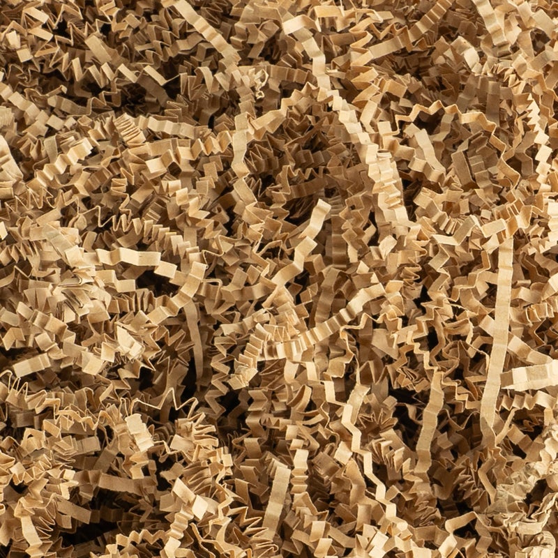 Uptotop 4oz Crinkle Cut Paper Shred Filler for Gift Wrapping Basket Filling Birthday Christmas Thanksgiving Wedding Mothers Day Kraft 4 oz